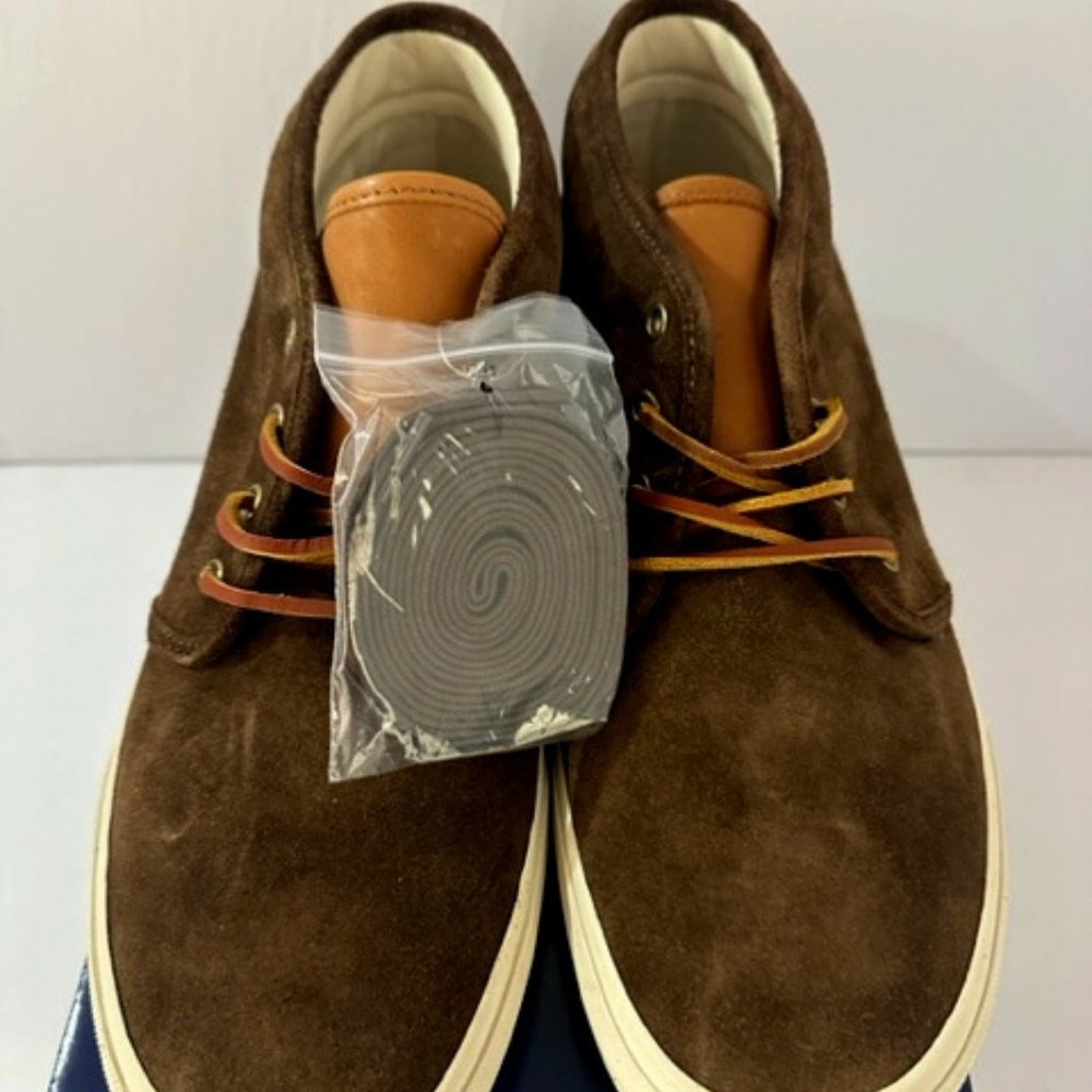 Polo Ralph Lauren Men's Keaton Suede Chukka Boot Brown Size 12 New In Box